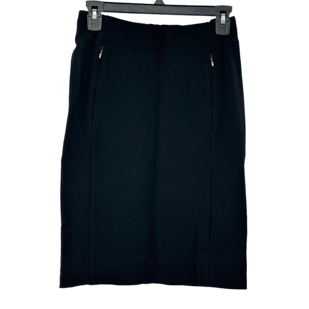 Diane‎ von Furstenberg Skirt Women 4 Black Pencil Office Work Minimalist Capsule